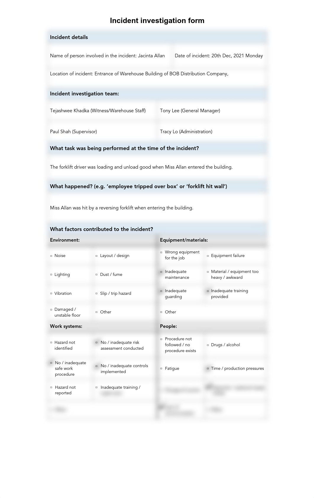 Tejashwee_53353_BSBWHS416_Assessment 2_Incident Investigation Form.pdf_dkyncgweac3_page1