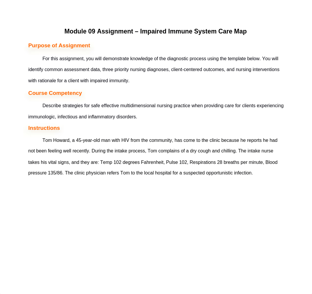 Care Map - Impaired Immune System  .docx_dkyt3h3ocrv_page1