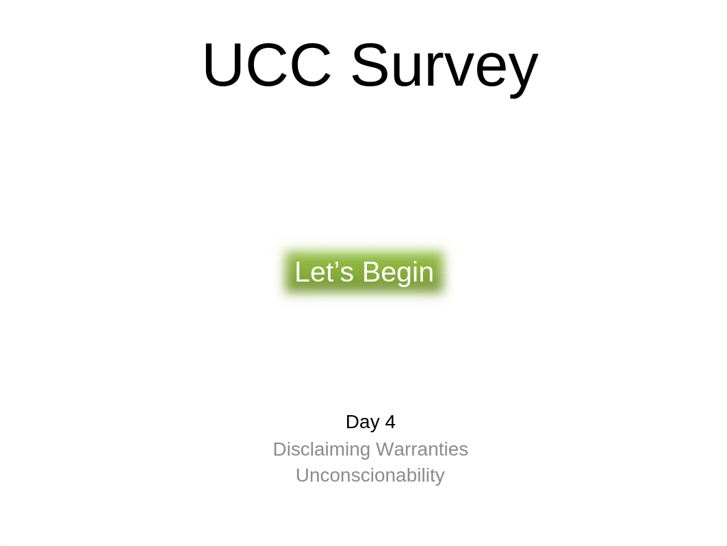 2015 Day 4 UCC Survey Disclaiming Warranties_dkz2na673cn_page1