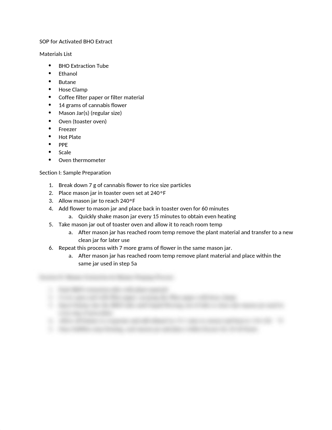 SOP for Activated BHO Extraction.docx_dkz7c4dy853_page1