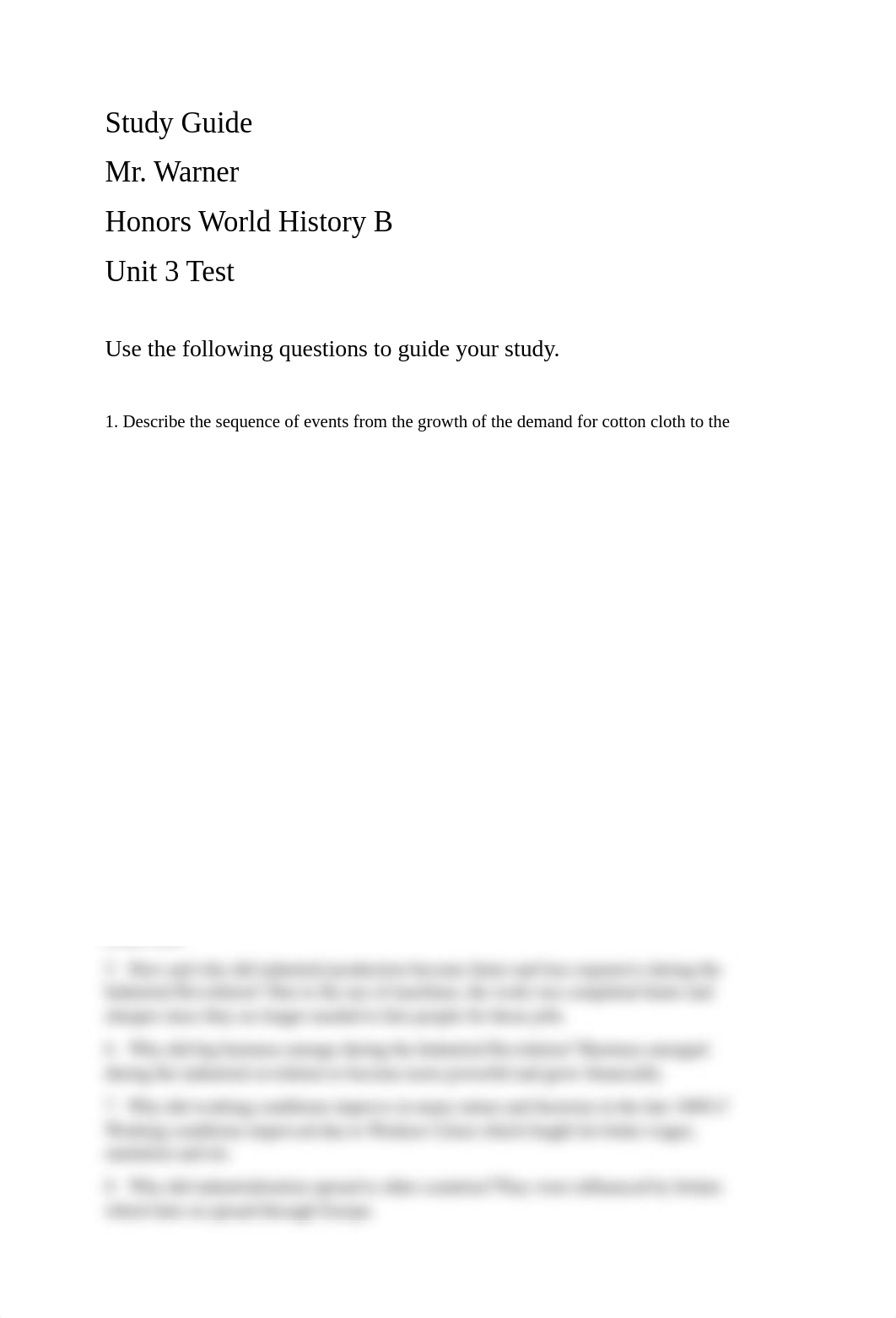 Honors World History B U3 Study Guide.pdf_dkzf38qya62_page1