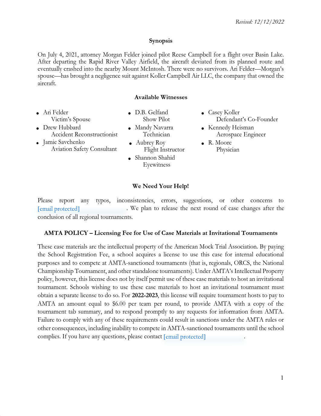 secure-22-23 Felder v. Koller Campbell Air (2022.12.12 December Case Changes) (1).pdf_dkzhoazojge_page2