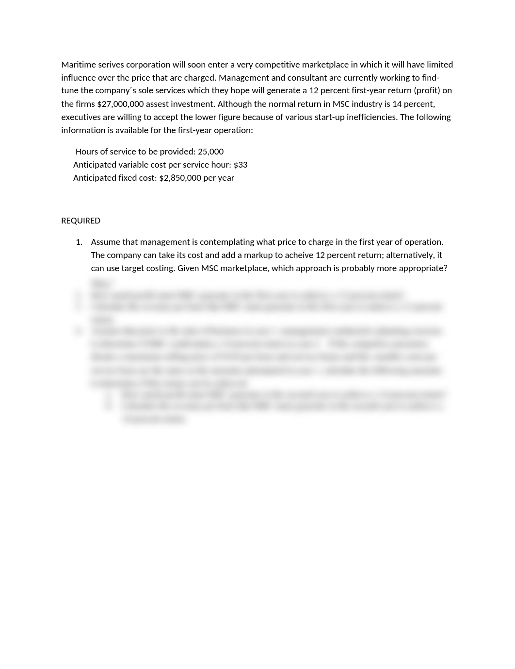 Maritime serives corporation will soon enter a very competitive marketplace in which it will have li_dkzn9qoc7hg_page1