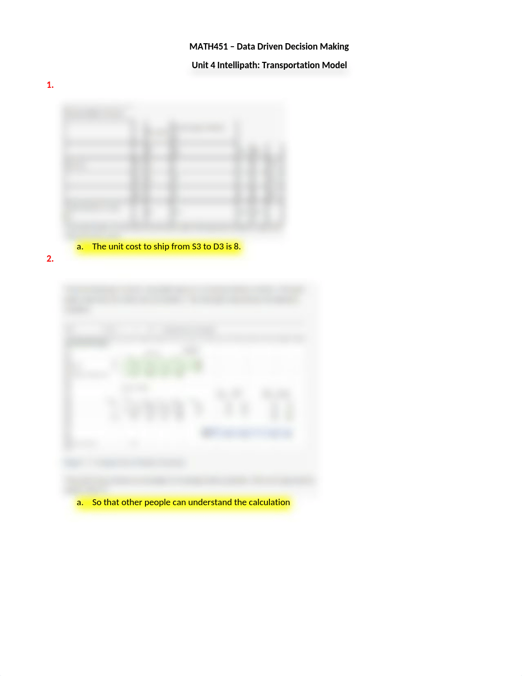 MATH 451 - Unit 4 Intellipath - Transportation Model.docx_dl03ikltrhb_page1