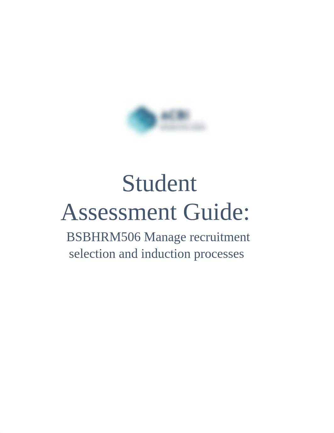 BSBHRM506 Student Assessment Guide.docx_dl0ac4f6fgl_page1