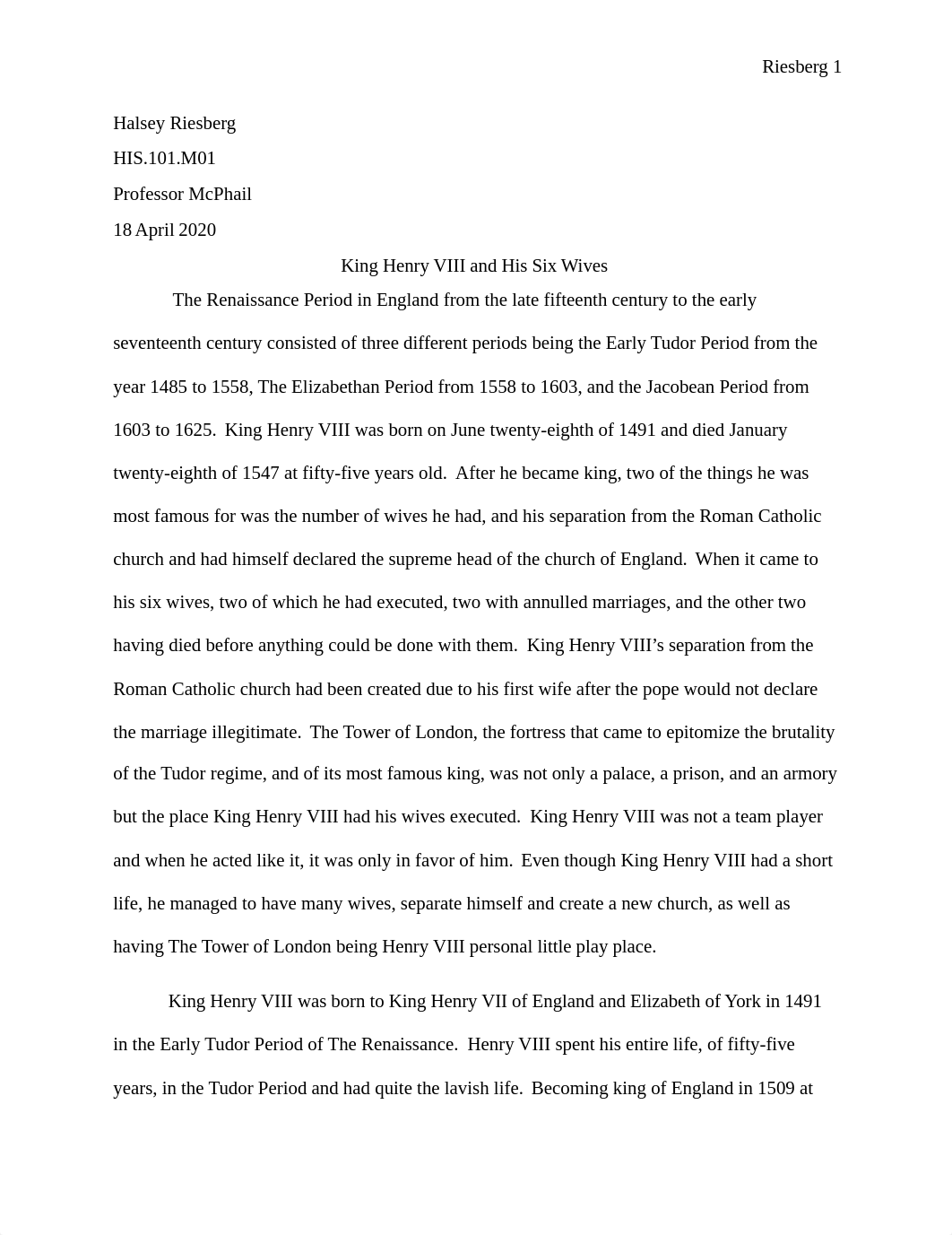 King Henry VIII Essay.docx_dl0jsdxt0ra_page1