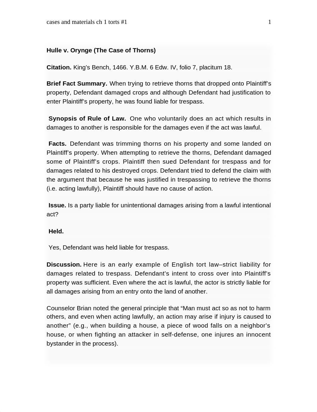 case and materials chapter 1 cases torts #1_dl0ql7gzsm2_page1