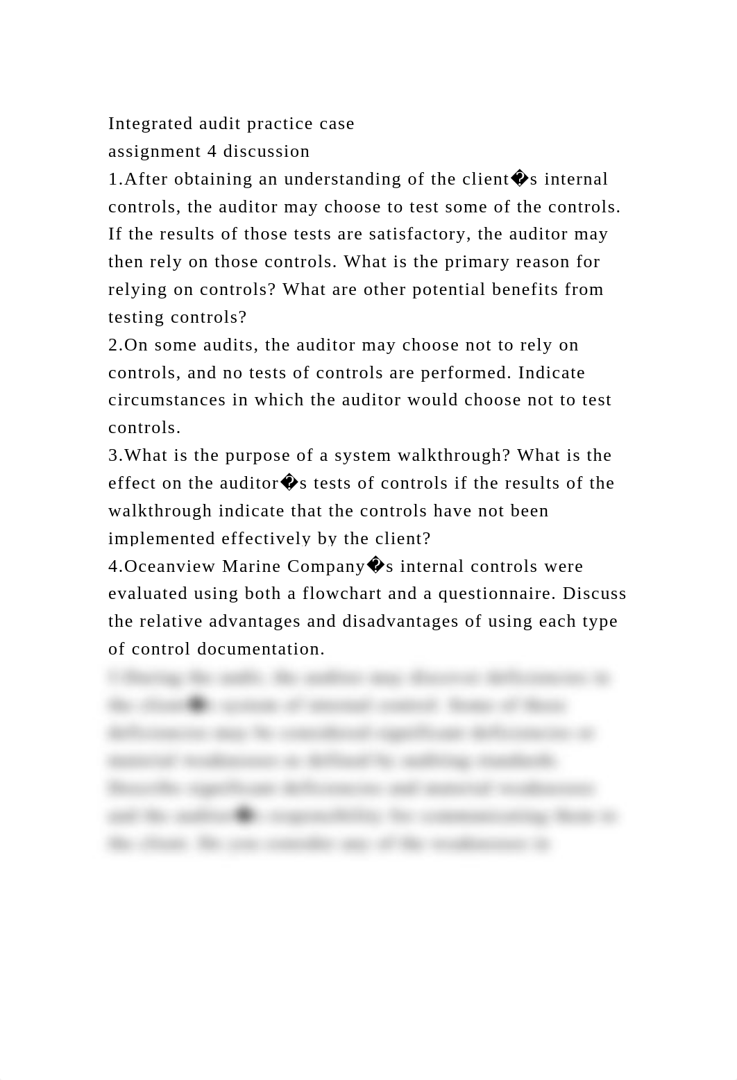Integrated audit practice caseassignment 4 discussion1.After obt.docx_dl0zvsk4f8y_page2