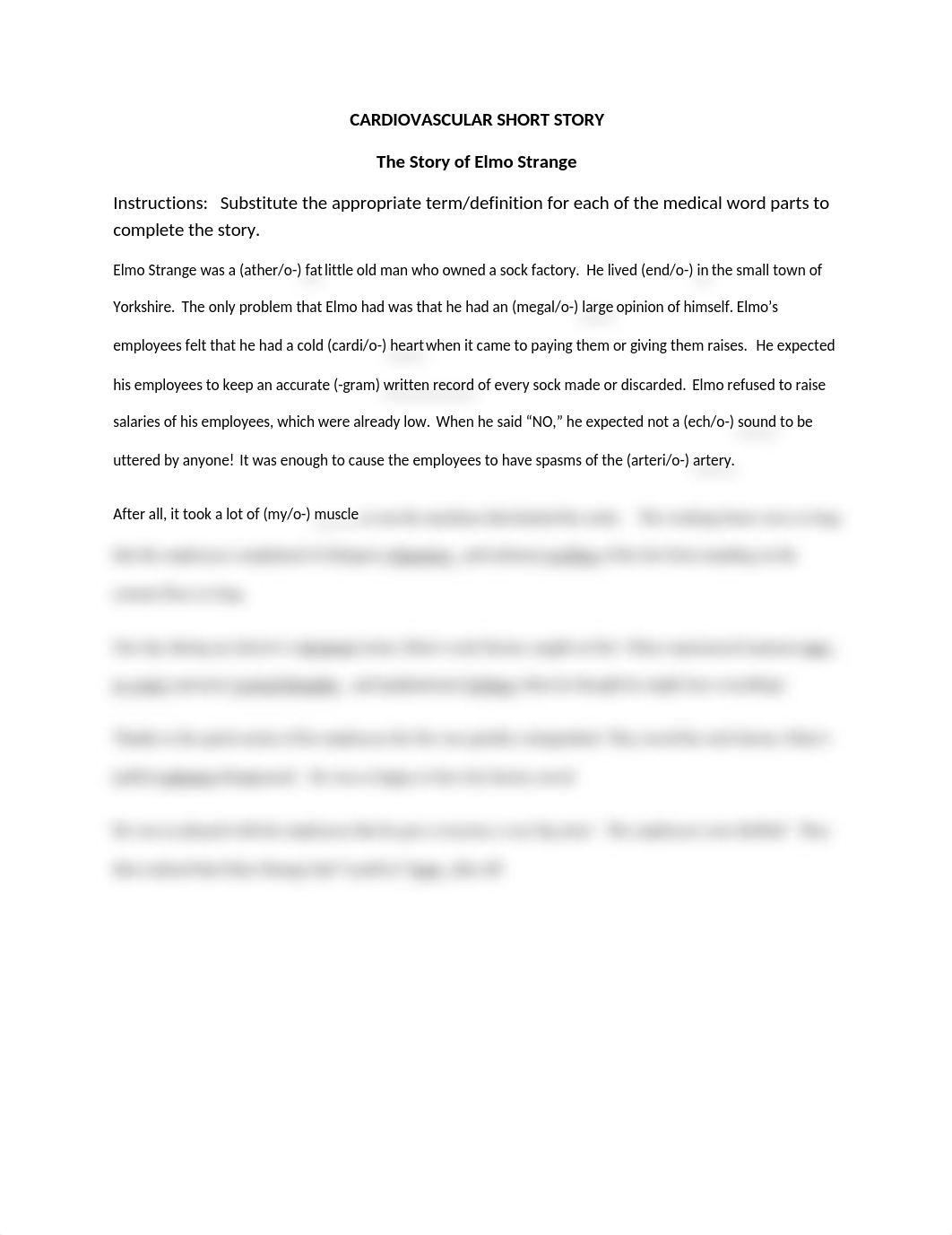 Cardio Short Story Elmo Strange.docx_dl1aaen0n6s_page1