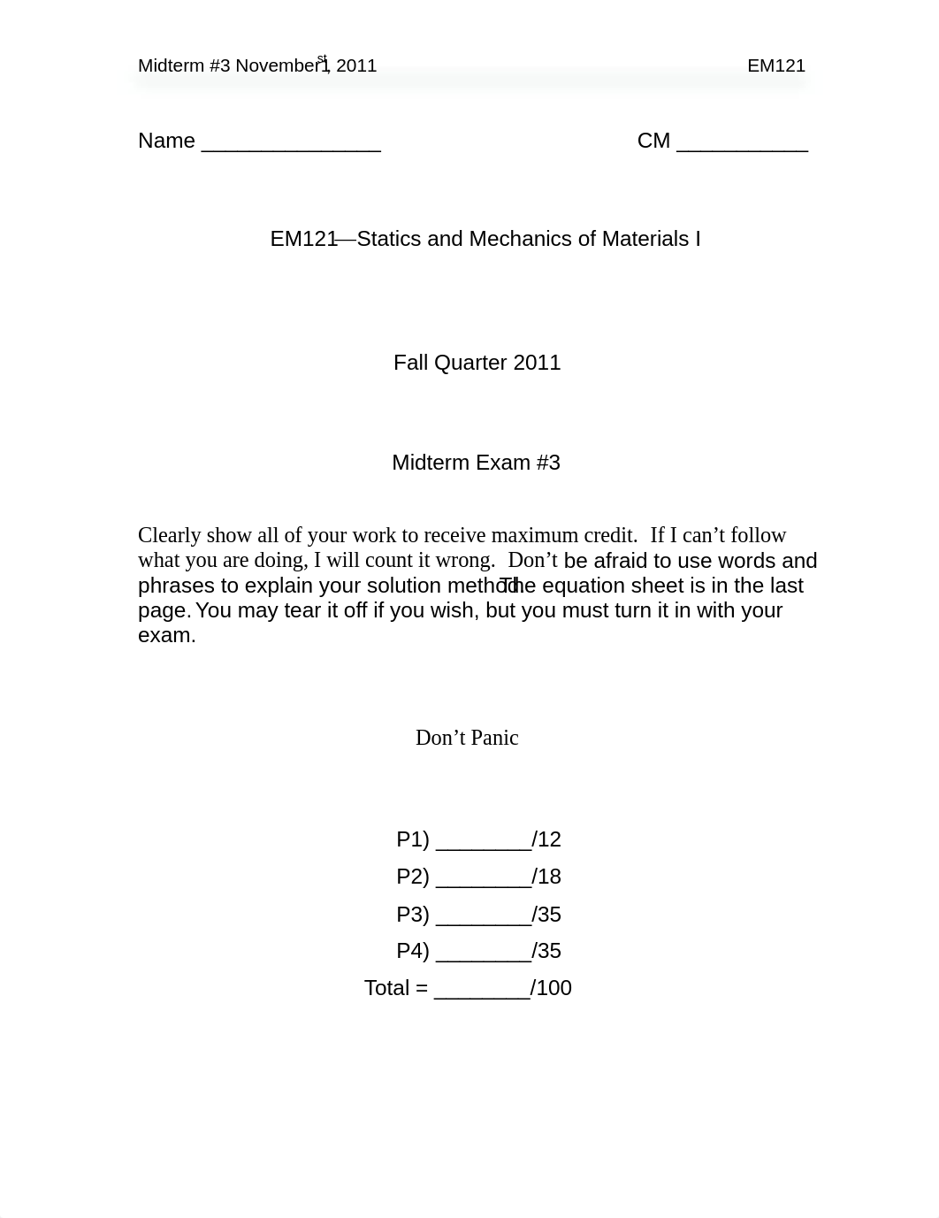 Exam 3 Fall 2011 on Statics and Mechanics of Materials_dl1astd65hq_page1