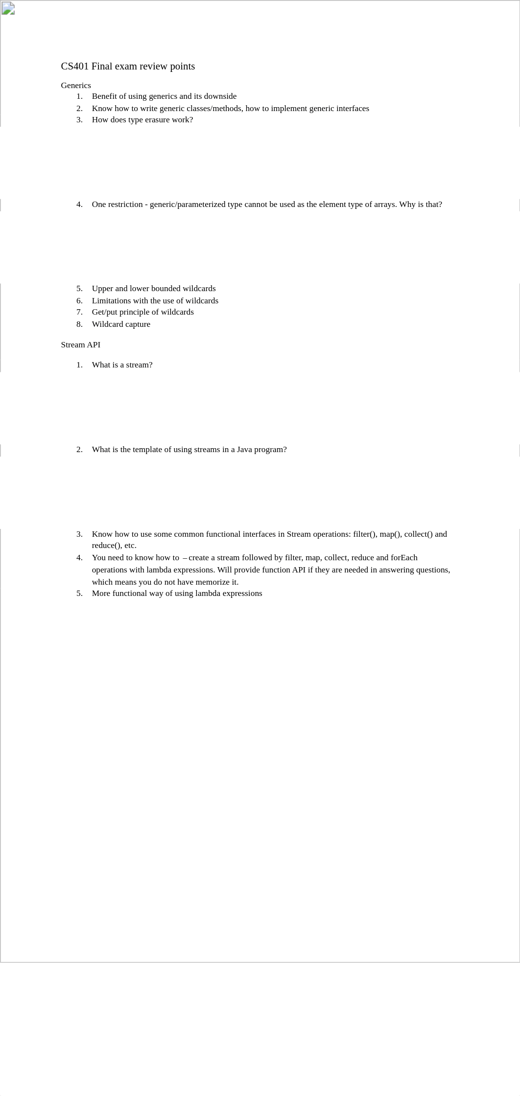 CS401 Final exam review-1.pdf_dl1ooe05n7h_page1