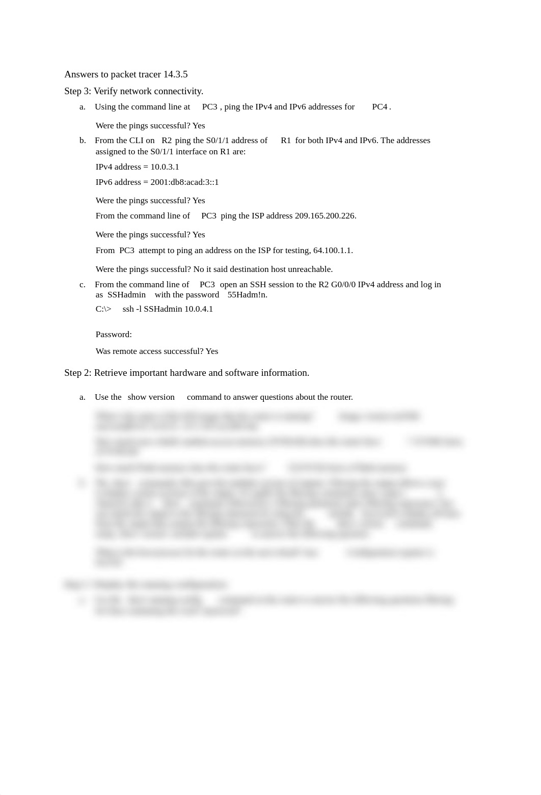 Answers to packet tracer 14.3.5.docx_dl1wqnj9n8p_page1