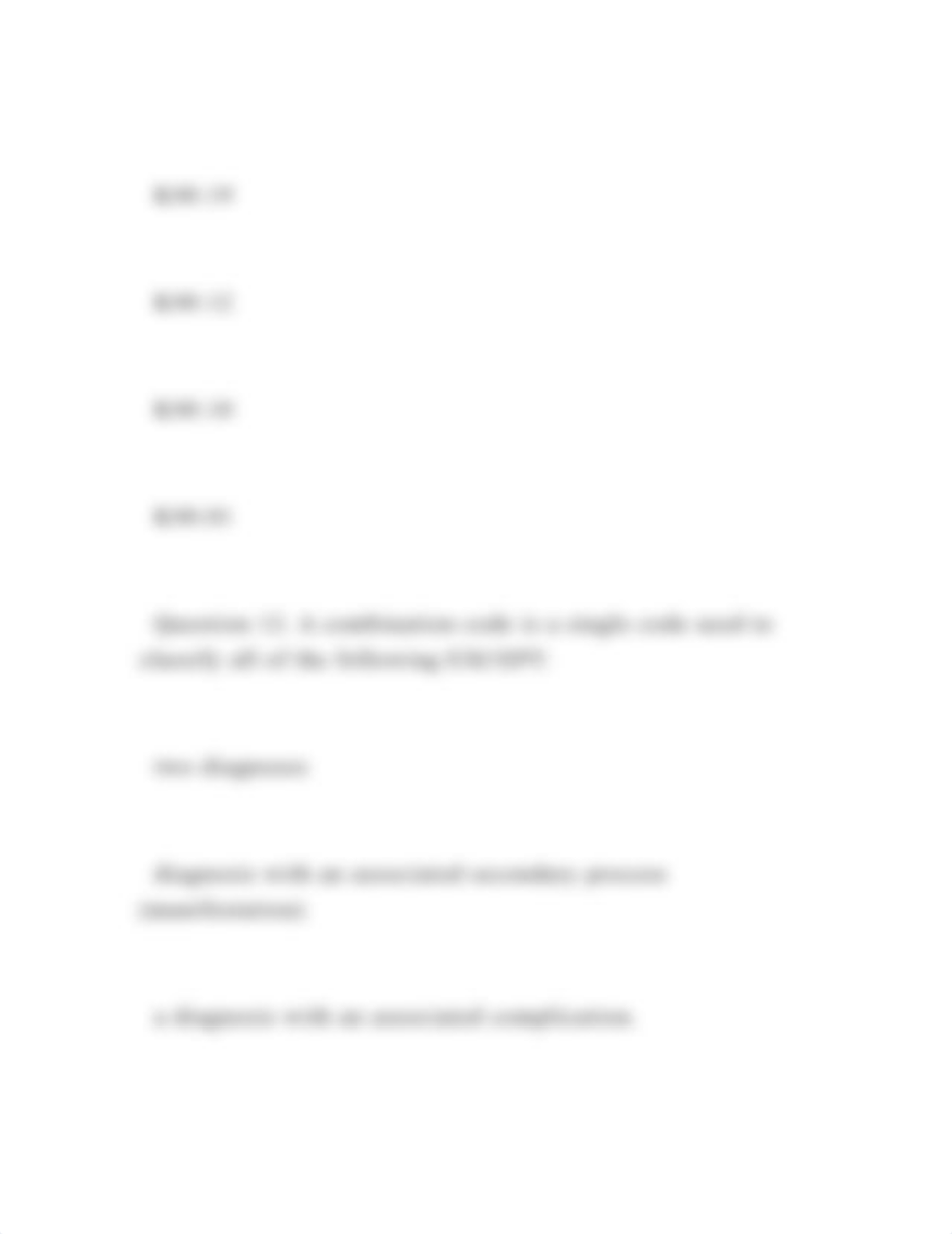 Question 1. In coding, the letter A represents a sequela, and t.docx_dl2fzbfb8s3_page4