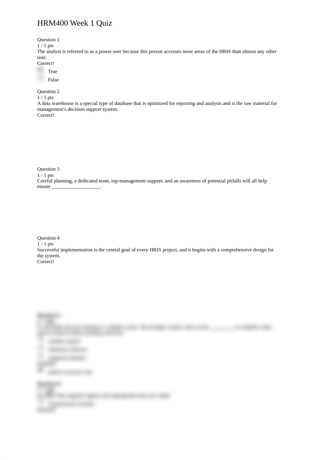 HRM 400 Week 1 Quiz.docx_dl2lknkojh2_page1