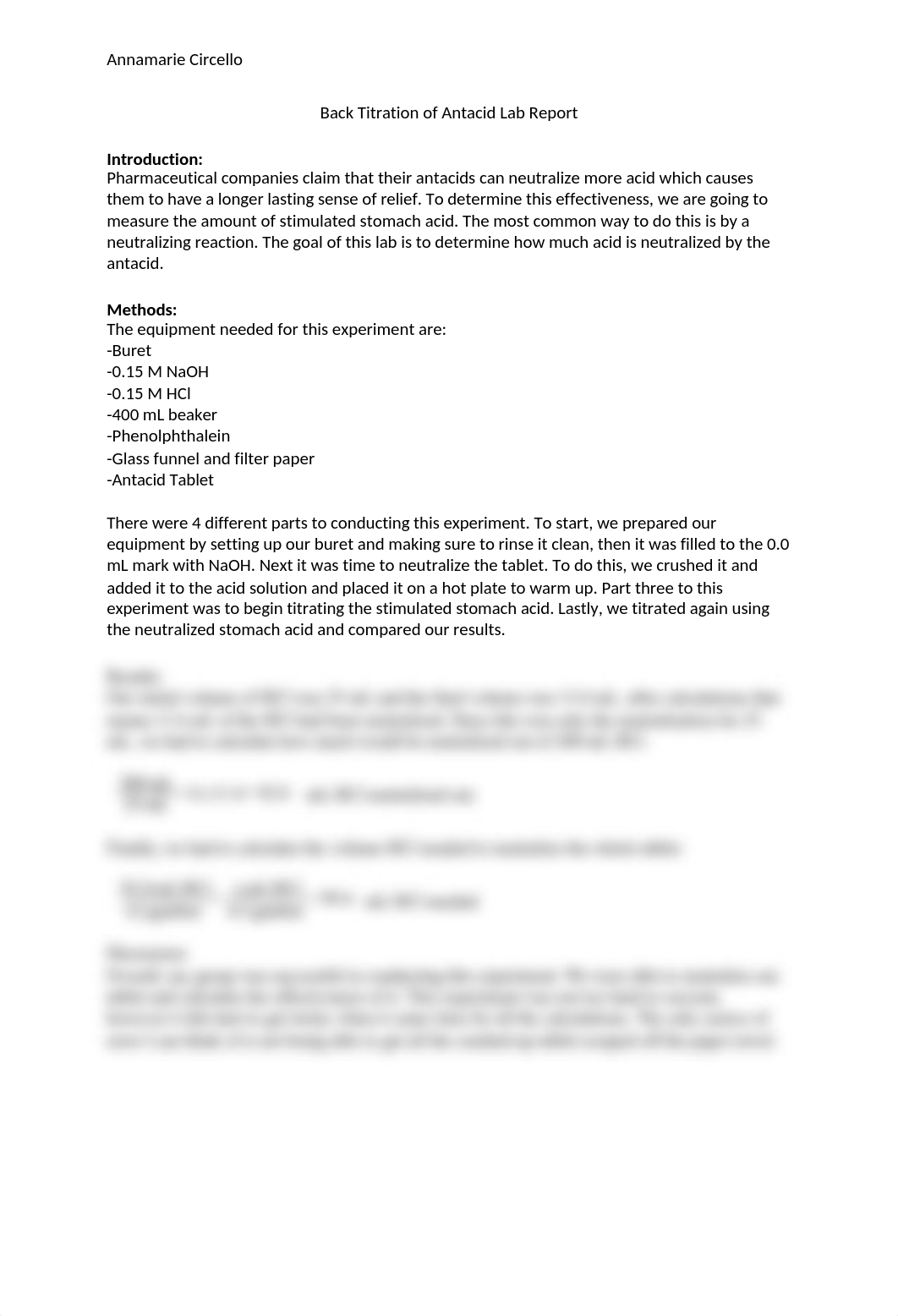 Back Titration of Antacid Lab Report.docx_dl2m0bv919y_page1