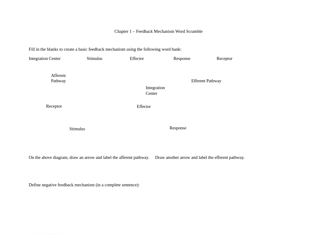 Updated Ch 1 Feedback Mechanism Exercise Answer Key (1).docx_dl2n0att9pi_page1