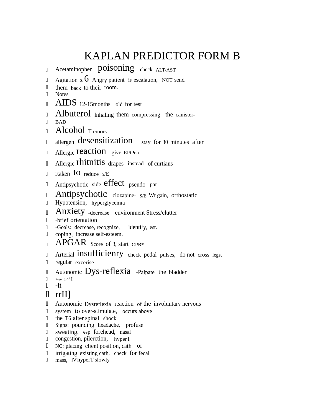 KAPLAN SECURE PREDICTOR TEST BANK FROM TEST TAKER 2020 (3).docx_dl2yj29gkng_page1