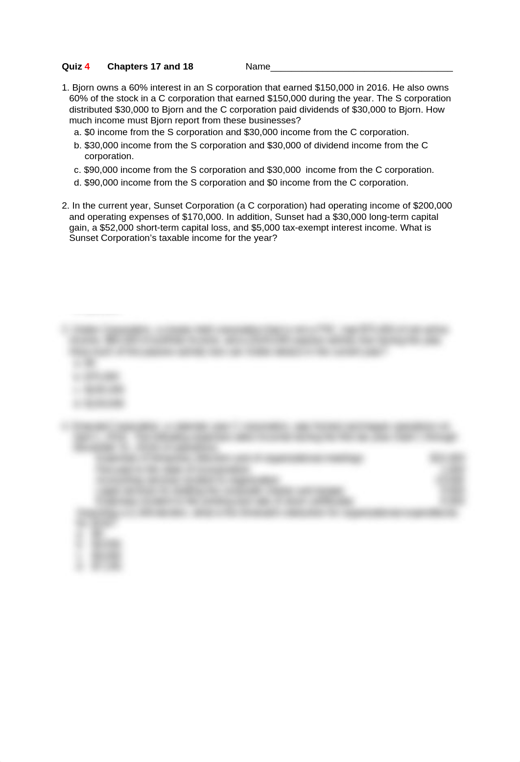 Fed Tax Entities Quiz 4 - Chapters 17 and 18.docx_dl32ttwxdix_page1