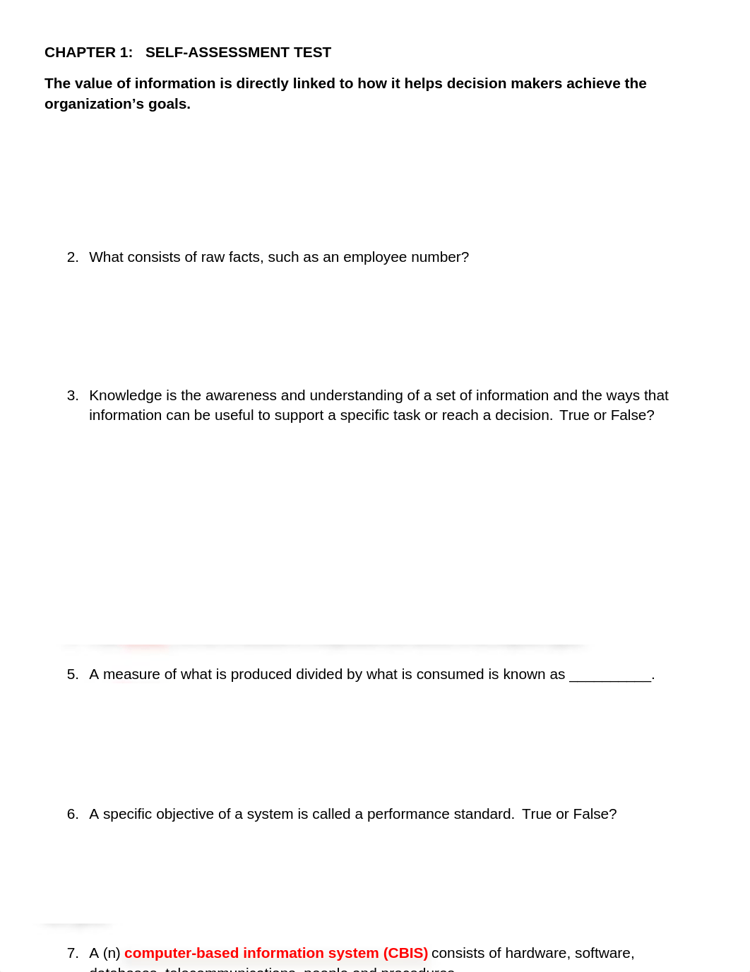 Chapters 1 thru 6 Self- Assessment Tests_dl33vcpz8zz_page1