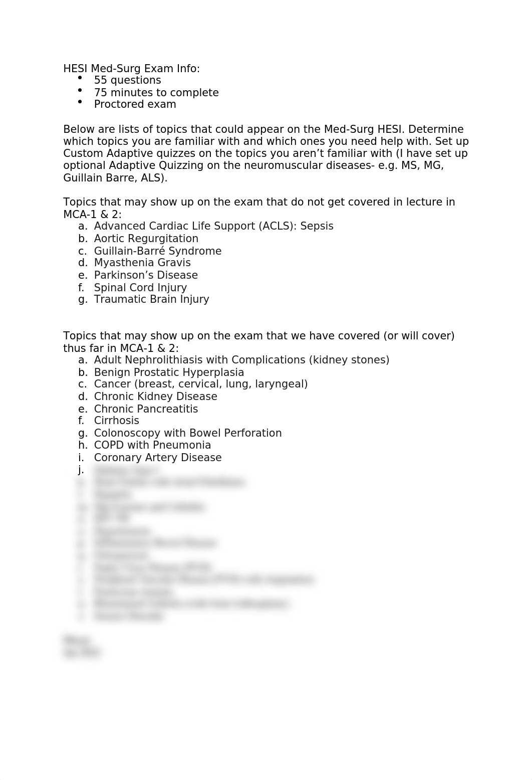 MedSurg HESI Exam Info and Study Plan.docx_dl3fo0o6y7s_page1