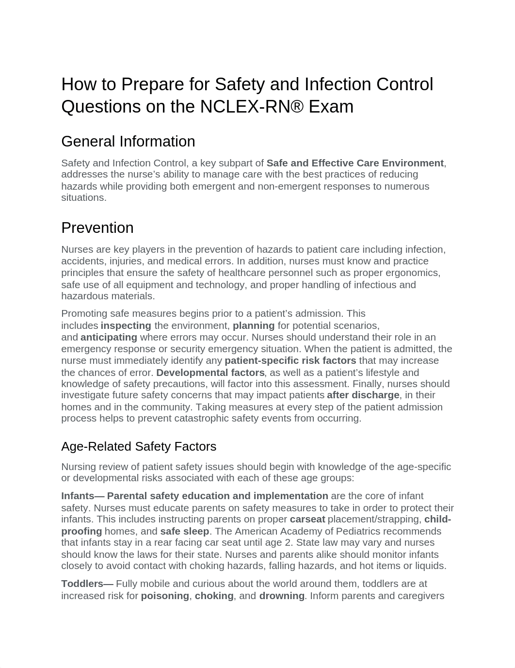 Safety and Infection Control Study Guide for the NCLEX-RN Exam.docx_dl3jezw22ke_page1