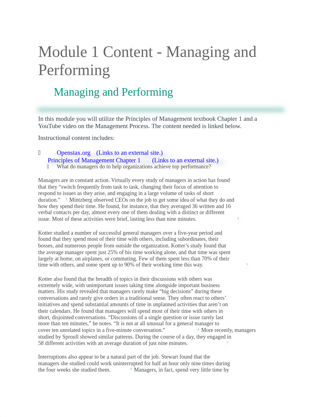 BMGT1327 Mdule 1-managing and performing.docx_dl3lmv5qcop_page1