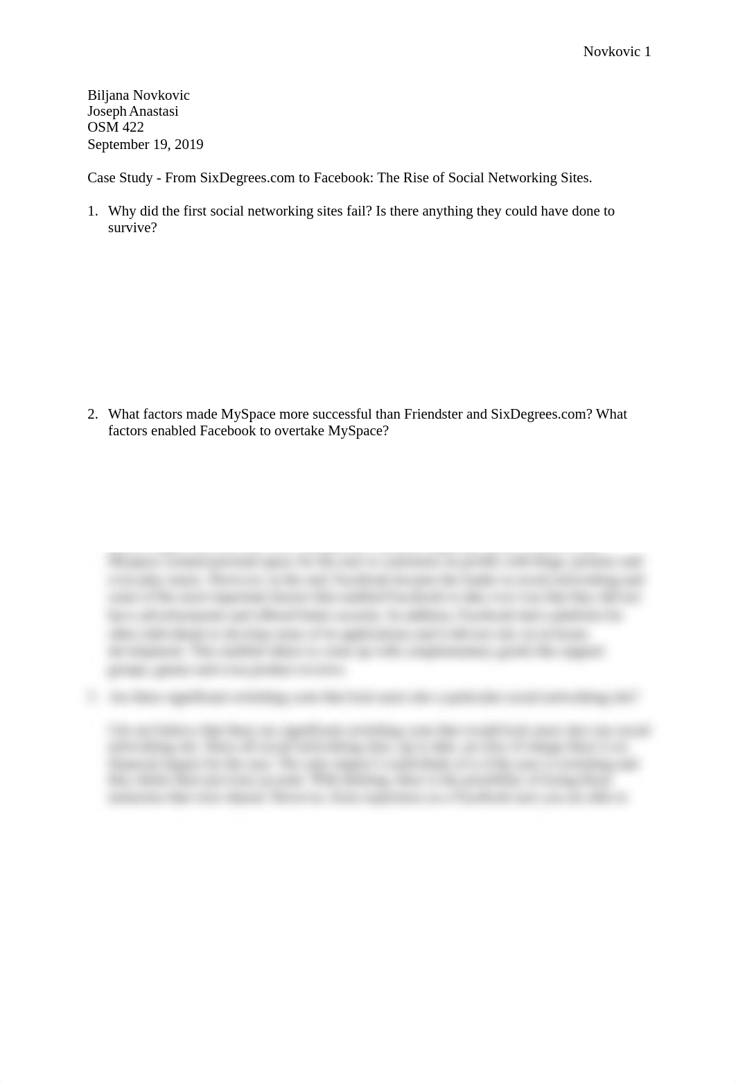 Biljana Novkovic_Case Study_From SixDegrees.com to Facebook_The Rise of Social Networking Sites.docx_dl4c9soqphb_page1