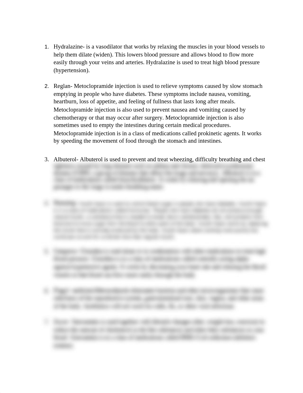 Hydralazine - Medication sheet - Notes_dl4fhoxiinc_page1