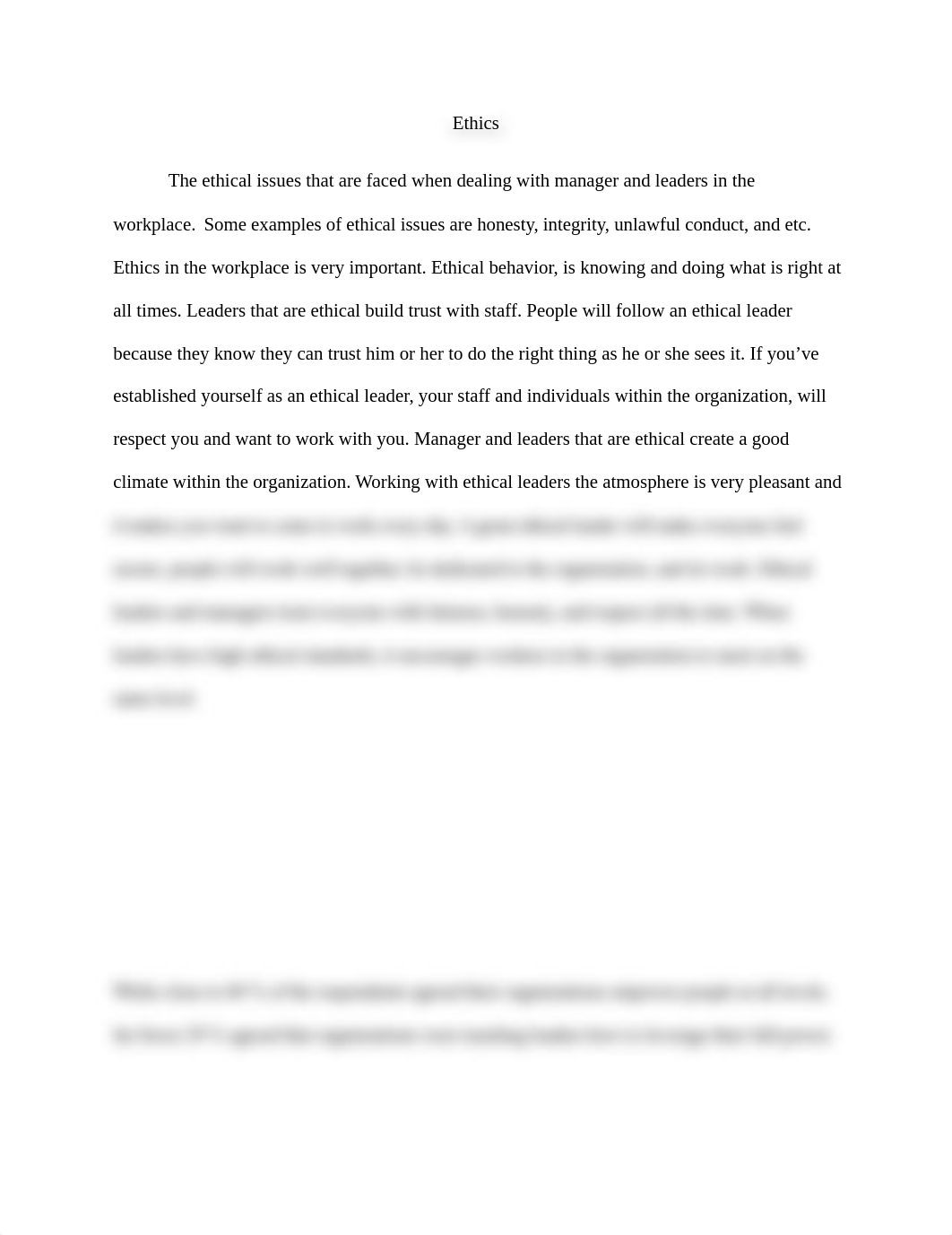 The ethical issues that are faced when dealing with manager and leaders in the workplace.docx_dl4fkm432qy_page1