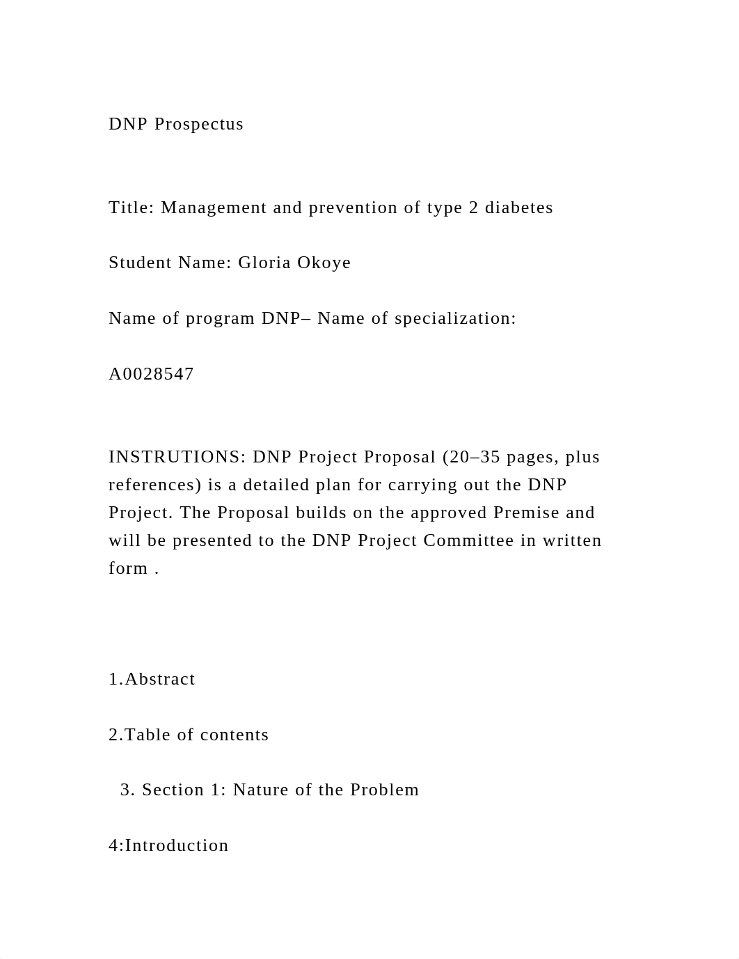 DNP ProspectusTitle Management and prevention of type 2 diabe.docx_dl4x0sjpqyd_page2