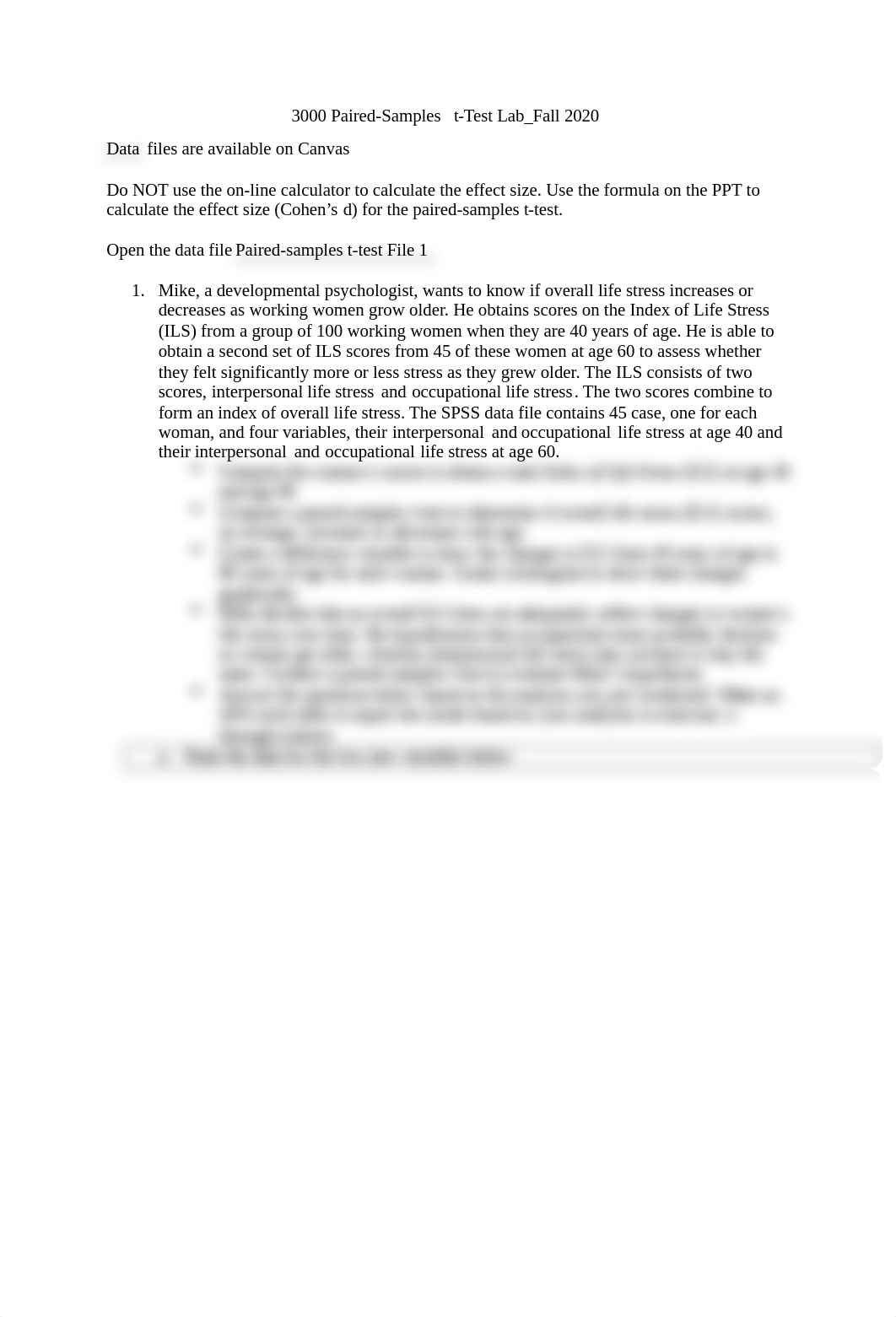 Lab sheet Paired-Samples t-test_Fall 2020.doc_dl5ch6kbvss_page1