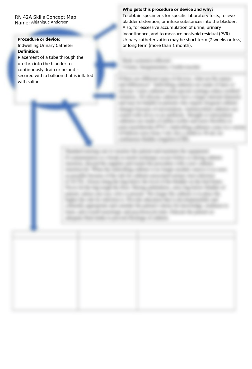 RN 42A Skills Concept Map Indwelling Urinary Catheter.docx_dl5f9uwbdti_page1