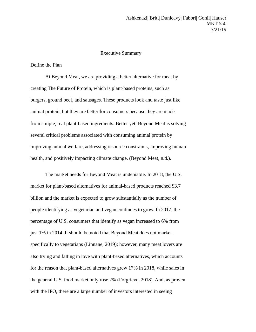 MKT 550 Group Project Executive Summary.docx_dl5gxe9zdn2_page1