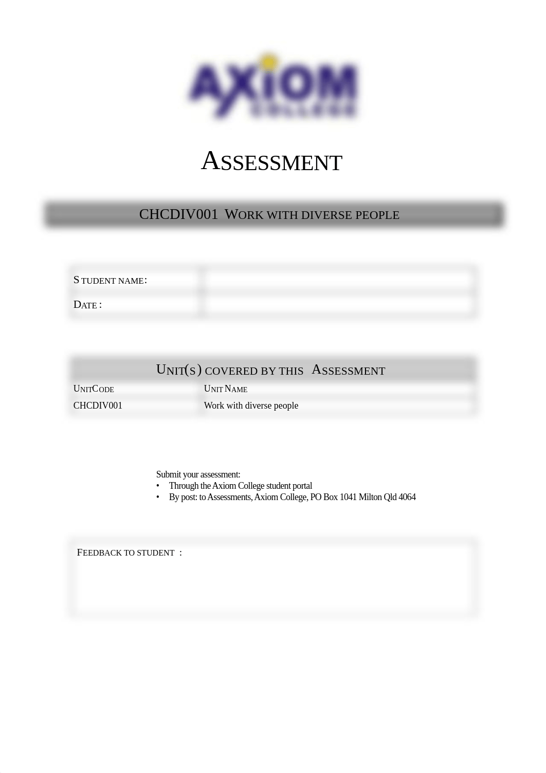 CHCDIV001 Work with diverse people Assessment V2 25Sep19 (1).pdf_dl5ibhx0nig_page1