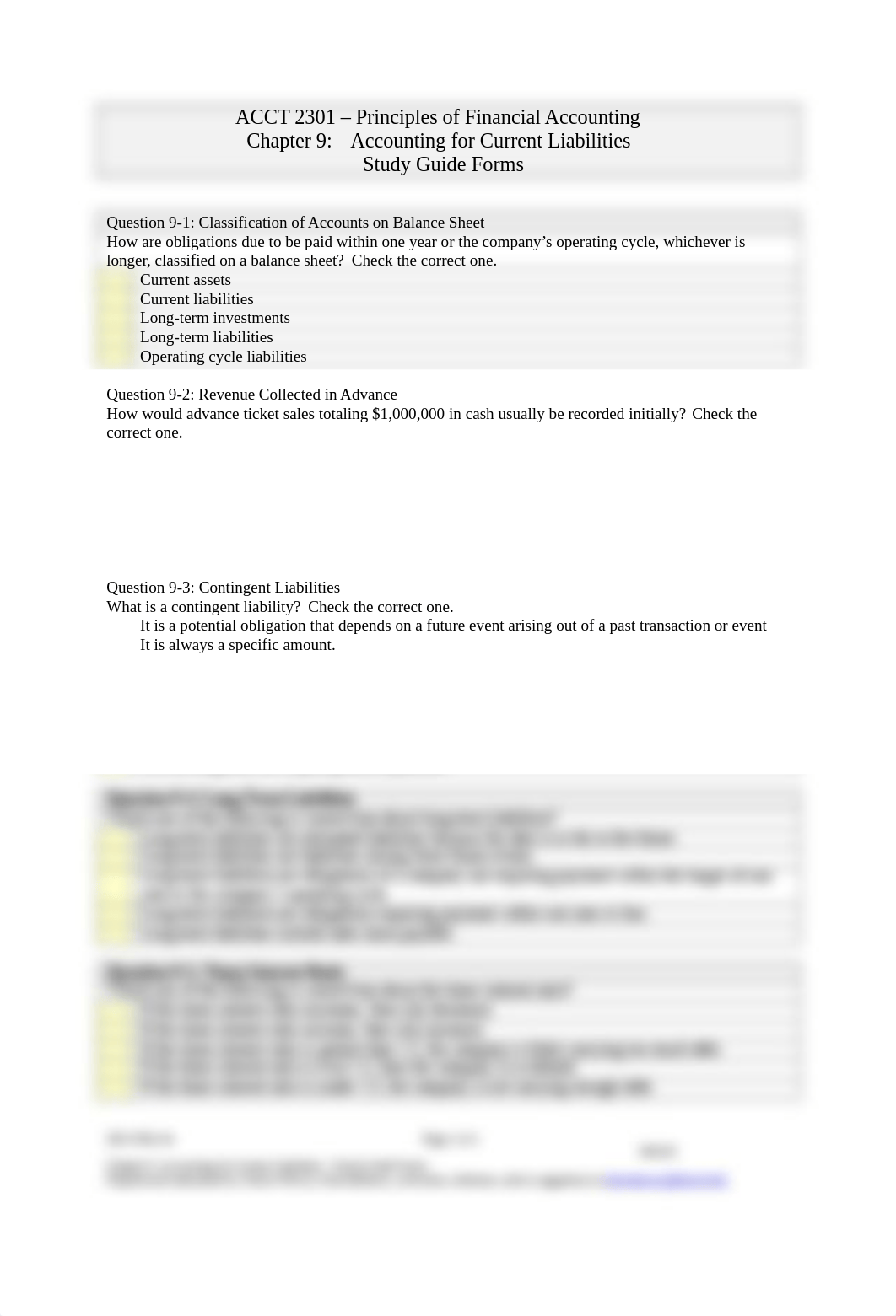 Study Guide 9A (04 pages) FMA8e Access 090120 Forms Accounting for Current Liabilities.docx_dl5izlclr3h_page1