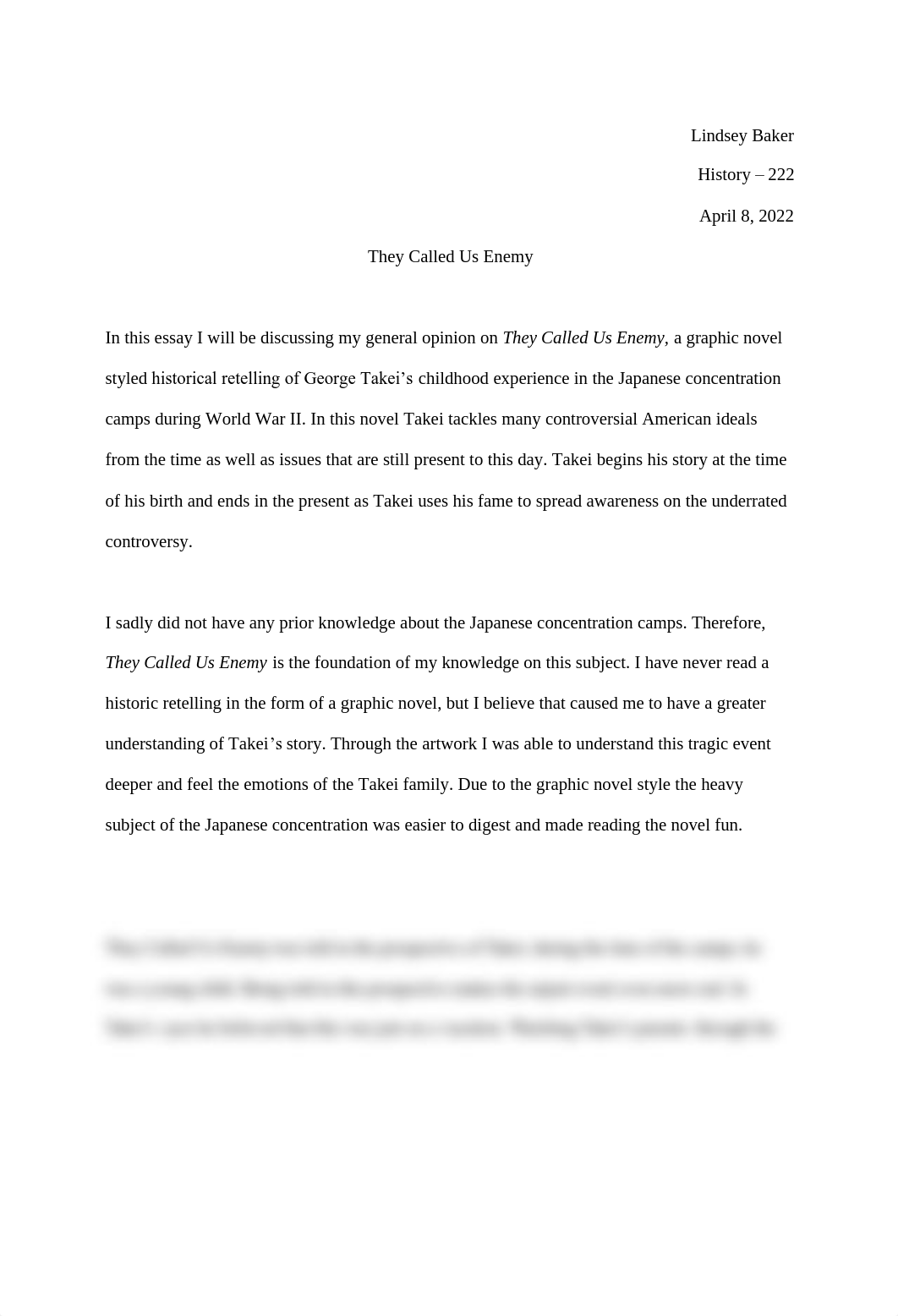 They Called Us Enemy Essay.pdf_dl5mnfvdv97_page1