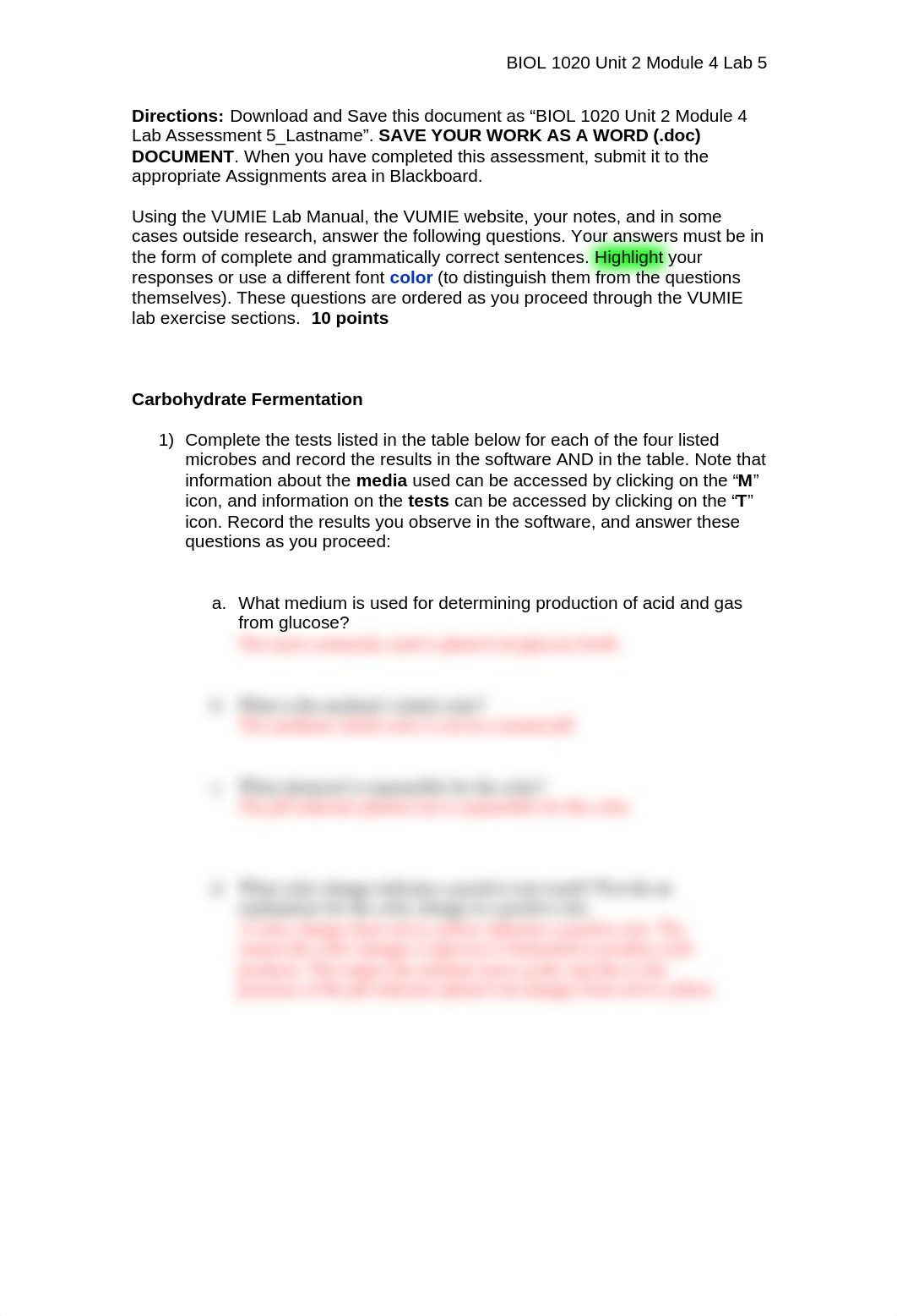 BIOL 1020 Unit 2 Module 4 Lab 5 Assessmentdocx_dl5tmrkuj7g_page1