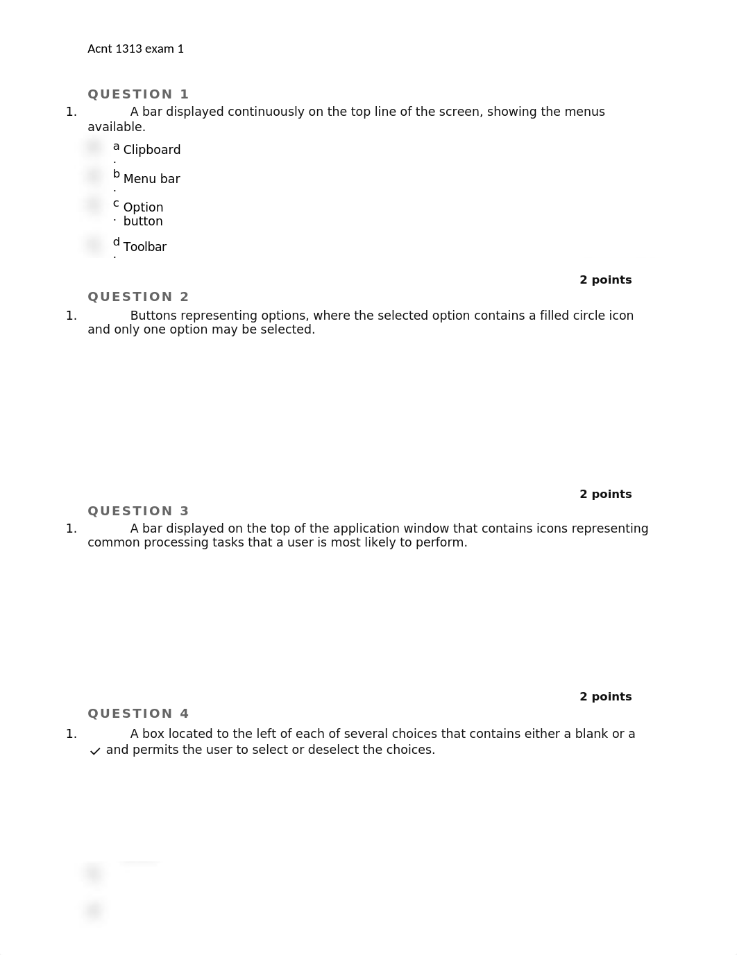 Acnt 1313 exam 1.docx_dl694xe9h17_page1