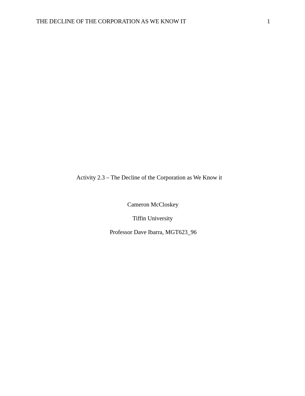 Activity 2.3 - The Decline of the Corporation as We Know it - FINAL.docx_dl749l043aw_page1