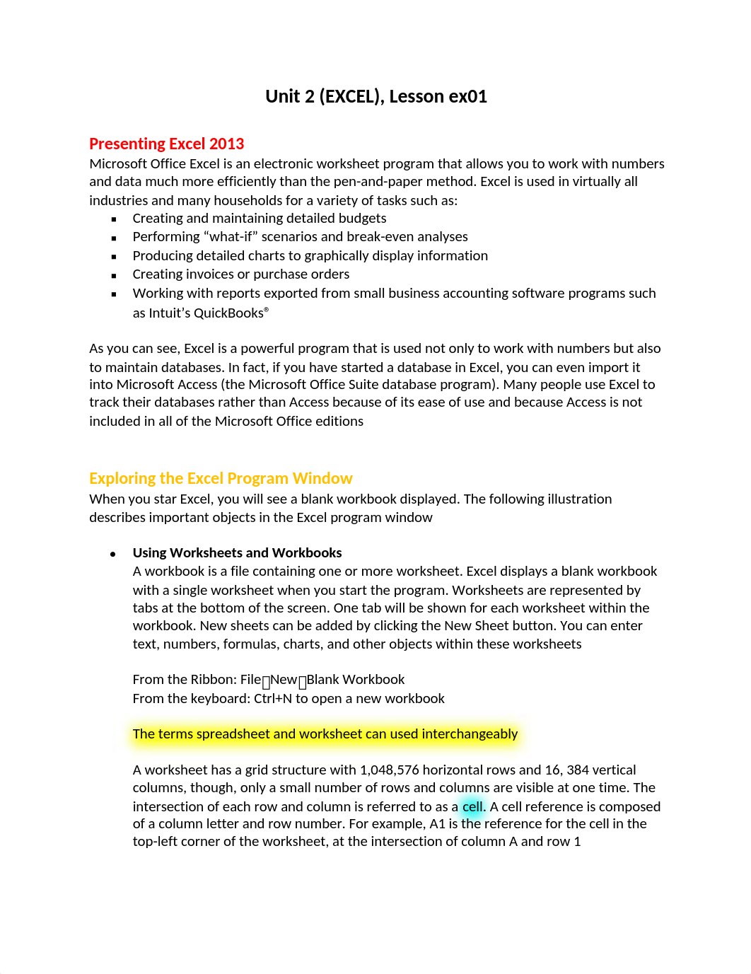 Unit 2.(EXCEL), Lesson ex01.docx_dl7dvydy8dc_page1