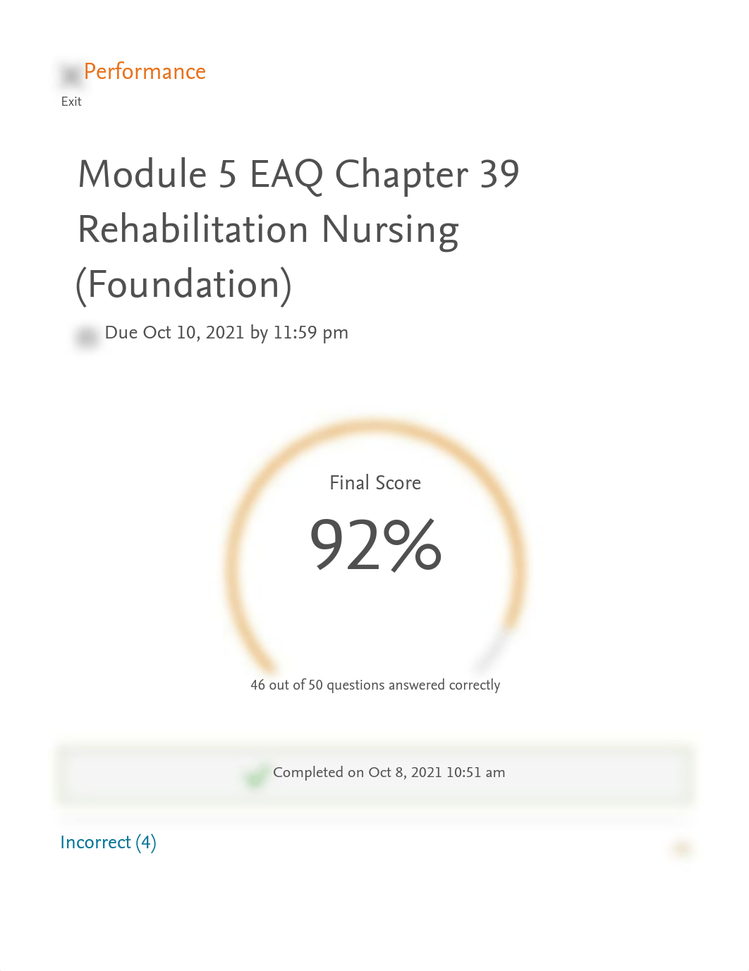 Elsevier Adaptive Quizzing - Quiz performance 11.pdf_dl7okcedhhv_page1