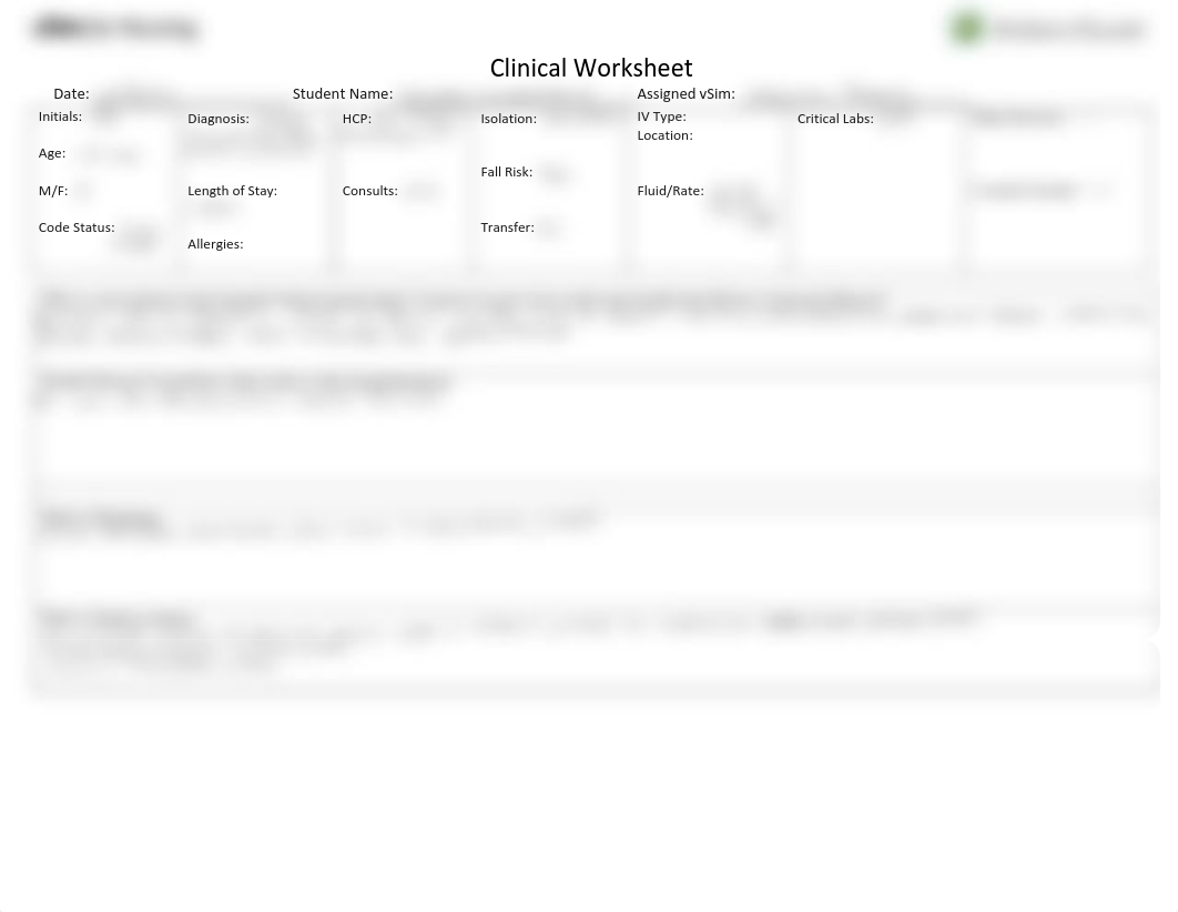 Clinical Worksheet Week One.pdf_dl7pyce4fmp_page1