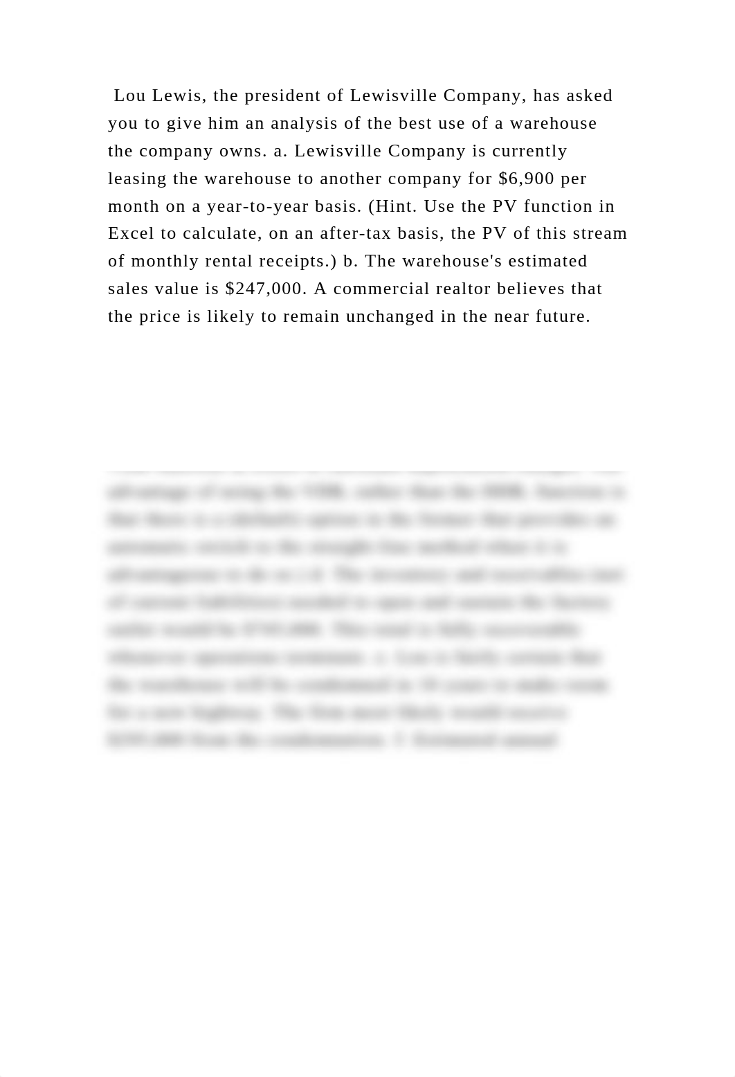 Lou Lewis, the president of Lewisville Company, has asked you to give.docx_dl7s6062d6x_page2
