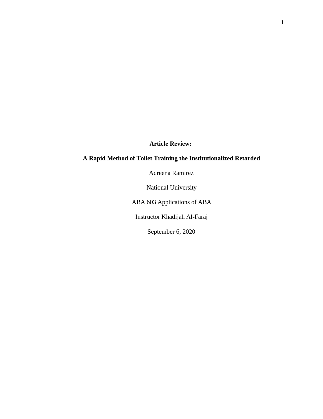 Article Review-  A Rapid Method of Toilet Training the Institutionalized Retarded .docx_dl7t4bbb3tl_page1