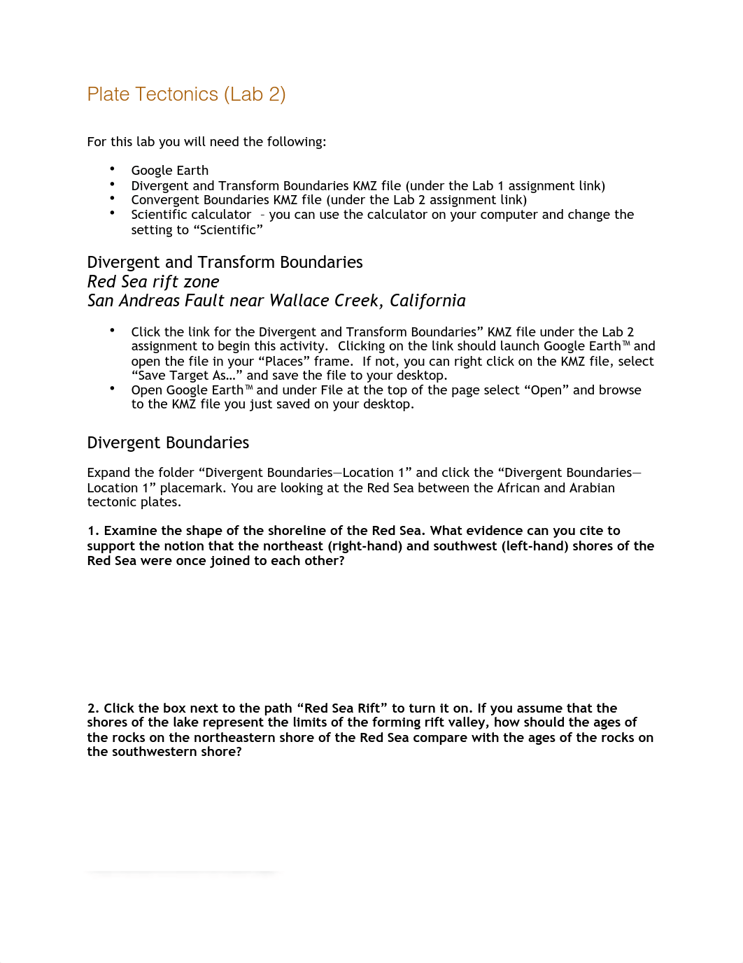 Geology Lab 2 Plate Tectonics .pdf_dl7vgatxxd8_page1