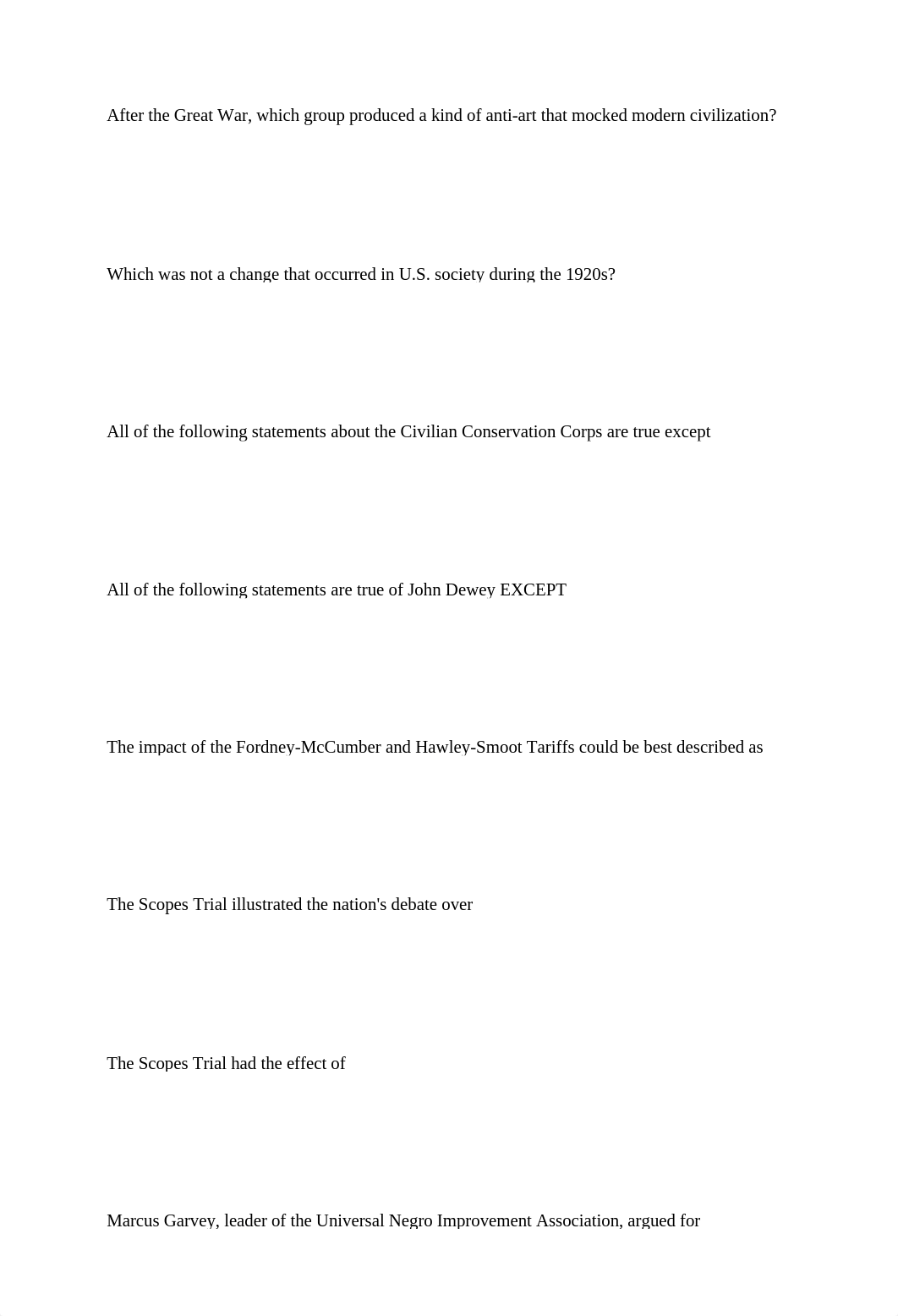 US History II Exam 2 Sample Quizlet Questions.docx_dl8gpc7fzkk_page1