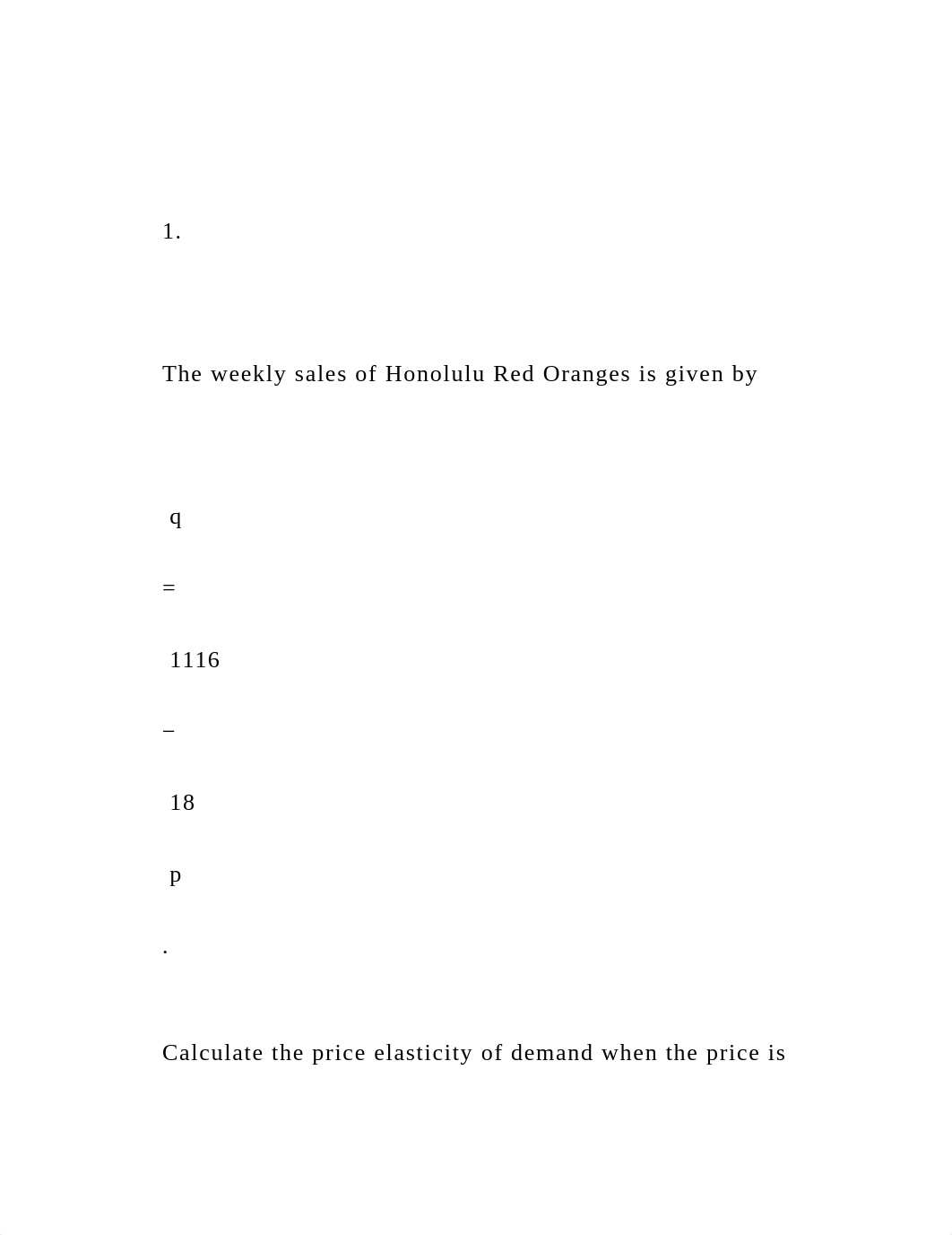 1.     The weekly sales of Honolulu Red Oranges is given.docx_dl922aoqcnz_page2