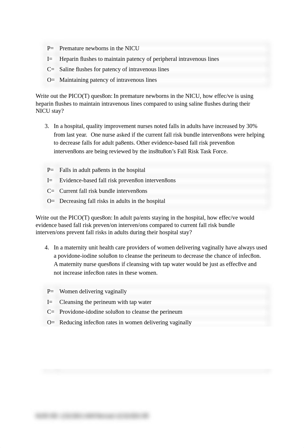 Identification of PICO(T) Question & PICO(T) Search Assignment and rubric 2.pdf_dl932ngr9he_page2