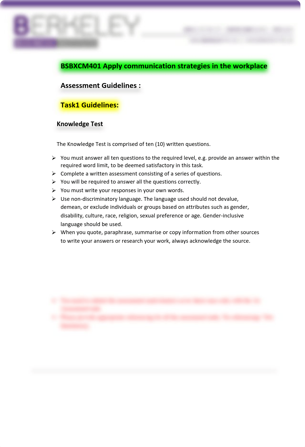 BSBXCM401 Assessment Guidelines.pdf_dl98xui88rv_page1