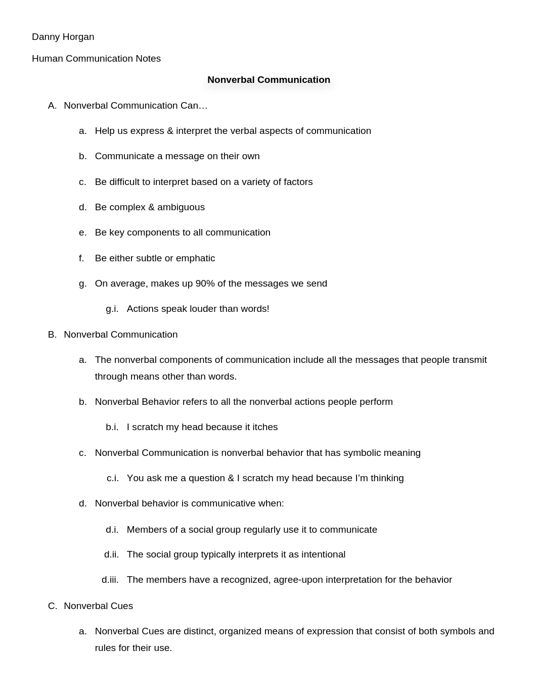 Human Communication Nonverbal Communication Notes_dl9cjfon56k_page1